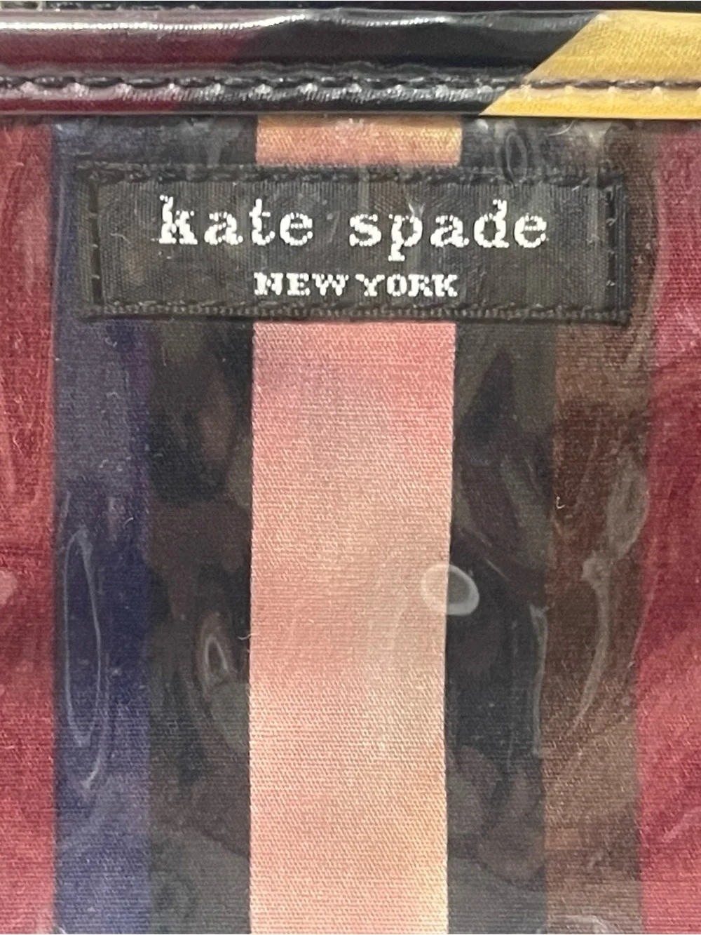 kate spade glossy striped
